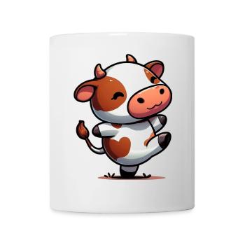 Vache - Mug blanc - blanc - Devant