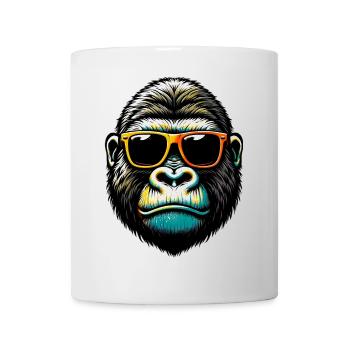 Gorilla - Mug - white - Front