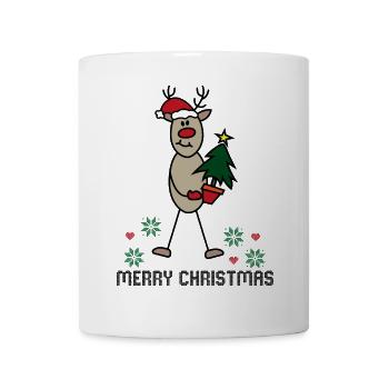 weihnachten 8 - Tasse - Weiß - Vorne