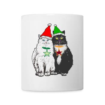 DIE WEIHNACHTSKATZEN - Tasse - Weiß - Vorne