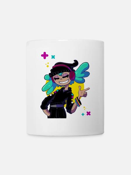Musikalisches Mädchen - Tasse - Weiß