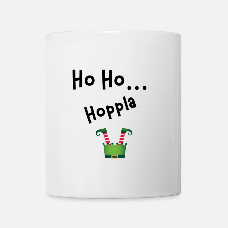 Ho Ho Hoppla - Tasse - Weiß