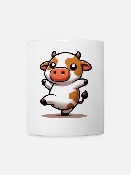 Kuh - Tasse - Weiß