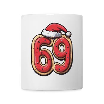 69 Number Christmas Cookie - Mug - white - Front