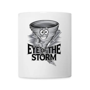 Eye Of The Storm Funny Tornado - Mug - white - Front