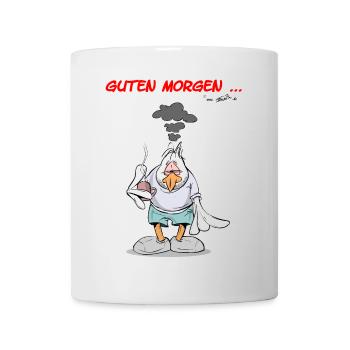 Guten Morgen - Tasse - Weiß - Vorne
