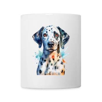 Ein Dalmatiner - Tasse - Weiß - Vorne