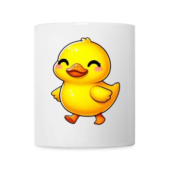 Caneton Canard Canard Canard - Mug blanc - blanc - Devant