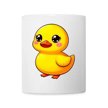 Caneton Canard Canard Canard - Mug blanc - blanc - Devant