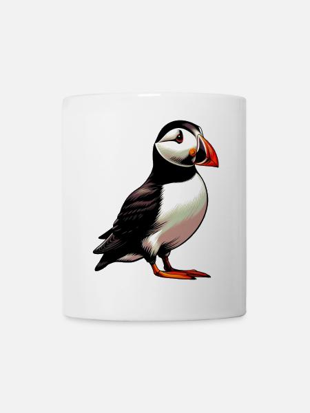 Puffin - Mug - white