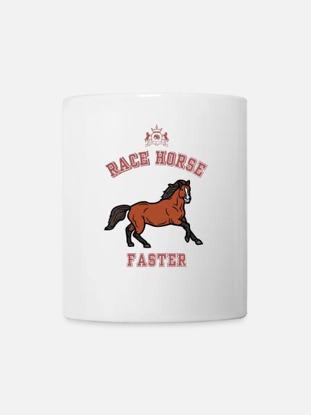 Fumier de cheval de course - Mug blanc - blanc