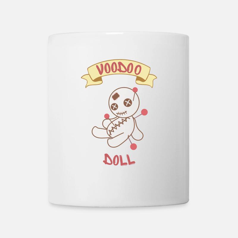 Voodoo Voodoo Voodoo Puppe - Tasse - Weiß