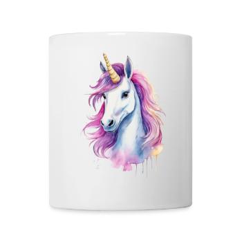 Niedliches Einhorn - Tasse - Weiß - Vorne