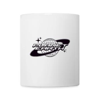 Planet Erde - Tasse - Weiß - Vorne