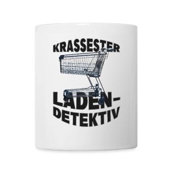 Krassester Ladendetektiv - Tasse - Weiß - Vorne