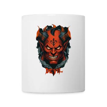 Teufel - Tasse - Weiß - Vorne