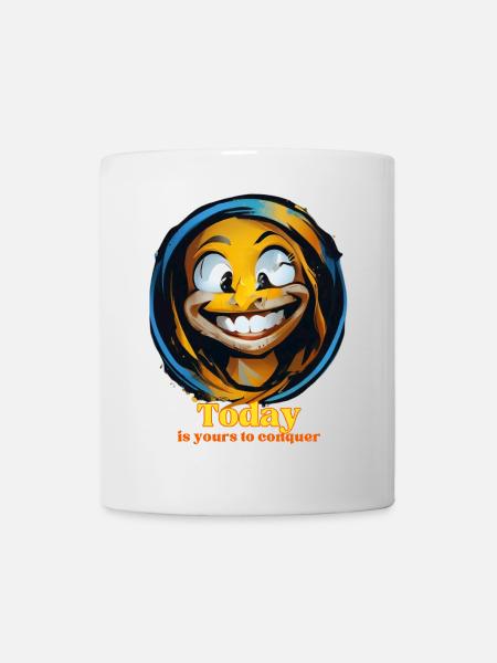 is yours to conquer - Mug blanc - blanc