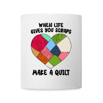 Quilten Frauen Oma Quilt Liebhaber Nähen Quilter - Tasse - Weiß - Vorne