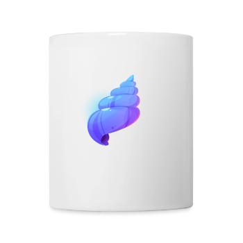Tropische Muschel - Tasse - Weiß - Vorne