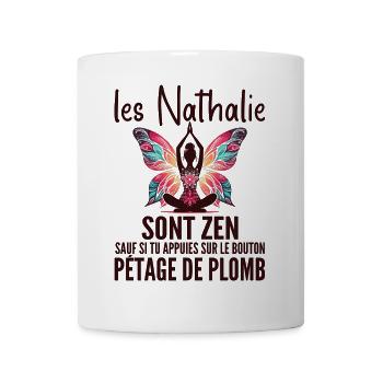 Humour Surprise pour Femme Nathalie - Mug blanc - blanc - Devant