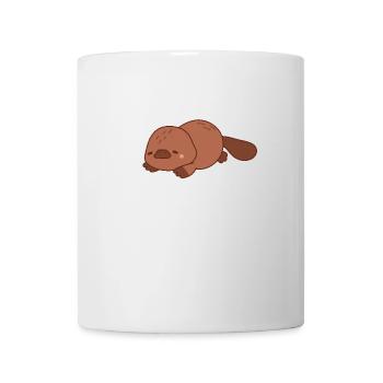 L’étrange ornithorynque - Mug blanc - blanc - Devant