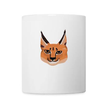 Majestätischer Karakal - Tasse - Weiß - Vorne