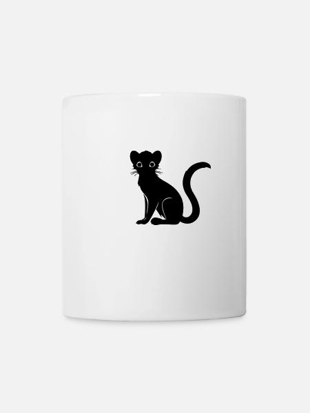 Nachtaktiver Kinkajou - Tasse - Weiß