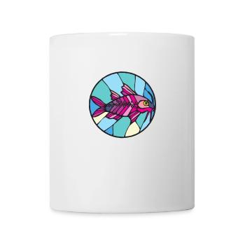 Eleganter Tropischer Killifisch - Tasse - Weiß - Vorne