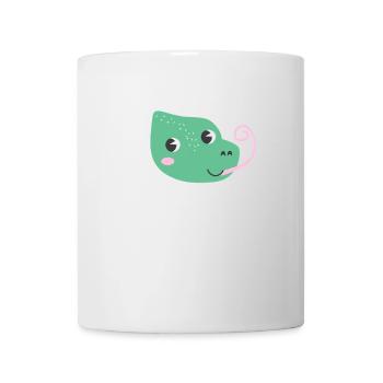 Erstaunliche Tropische Leguan - Tasse - Weiß - Vorne