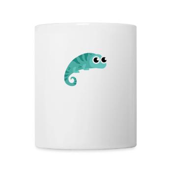 Einzigartiges und Wandelndes Chamäleon - Tasse - Weiß - Vorne