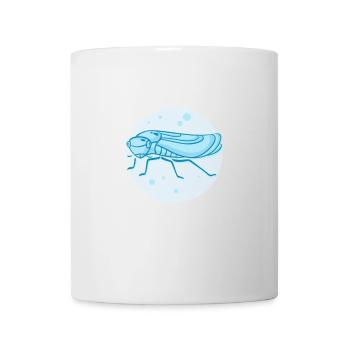 Living Jumping Cicada - Mug - white - Front