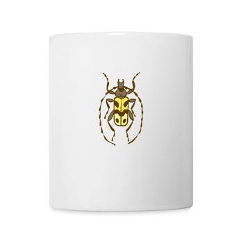 Eleganter Langenhornkäfer - Tasse - Weiß - Vorne