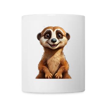 Suricate - Mug blanc - blanc - Devant