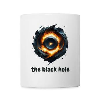 Das Schwarze Loch - Tasse - Weiß - Vorne
