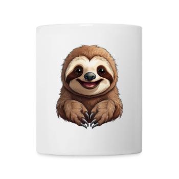 A happy sloth - Mug - white - Front