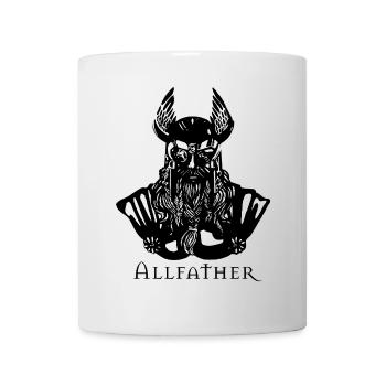 Nordic Warrior Silhouette - Mug - white - Front
