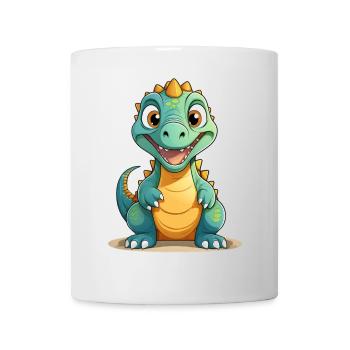 Super cute dinosaur - Mug - white - Front