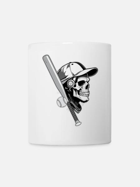 BASEBALL-HACKFLEISCH - Tasse - Weiß