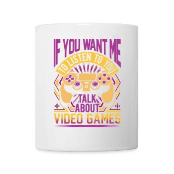 Apropos Videospiele - Tasse - Weiß - Vorne