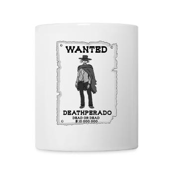 Cowboy squelette - Mug blanc - blanc - Devant