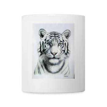 White Tiger - Weisser Tiger - Mug - white - Front