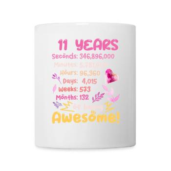 11 years old! Birthday Gift 11th Birthday - Mug - white - Front