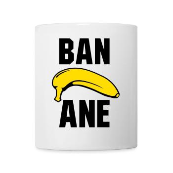 Banane - Tasse - Weiß - Vorne