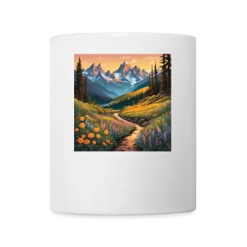 Alpine Meadow Trail - Mug - white - Front