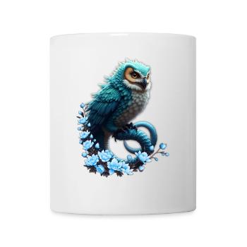 Moment of wisdom, The magical and majestic owl. - Mug - white - Front