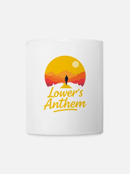 Lower s Anthem - Mug blanc - blanc