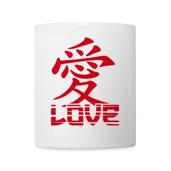 Love-Japanese Character - Mug - white - Front