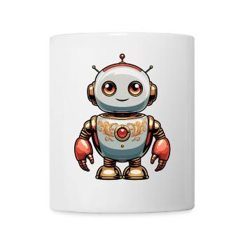 Robot - Tasse - Weiß - Vorne
