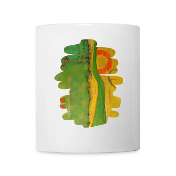 Flucht - Tasse - Weiß - Vorne