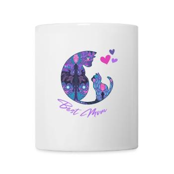 Magical Cat Love - Meilleure maman - Mug blanc - blanc - Devant